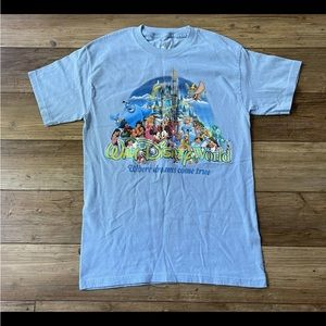Walt Disney World Where Dreams Come True Graphic T-shirt Mens S EUC